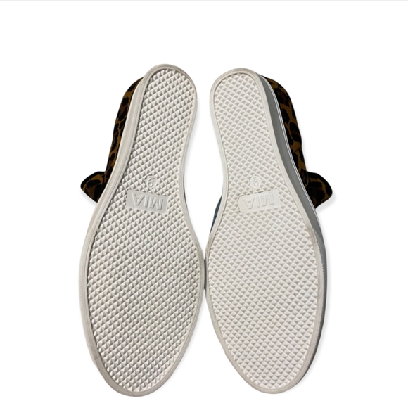 Mia Leopard Wedge Sneakers - Picture 6 of 7